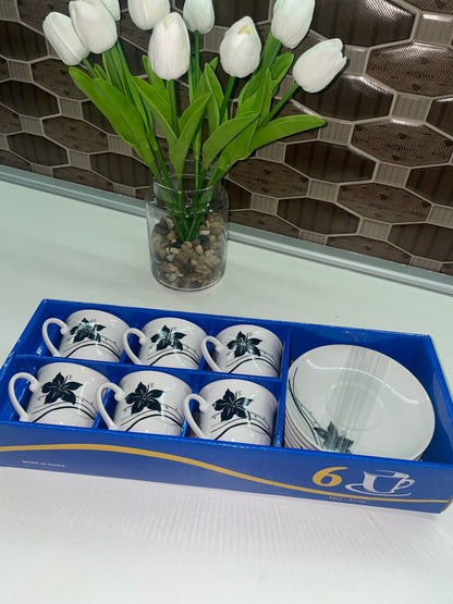 Set porcelanskih šolja “Elegant Blue” 1+1 GRATIS